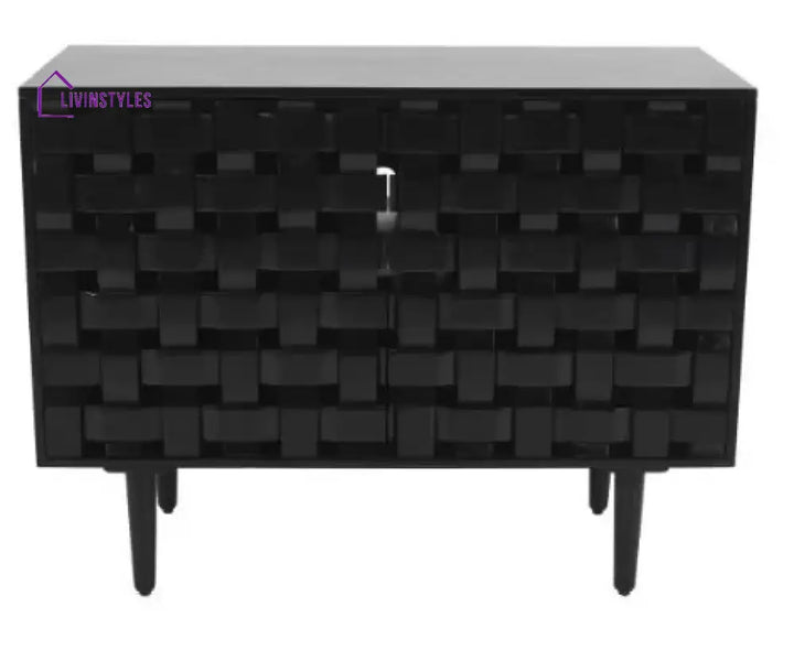 Ángela Woven Wooden 40’’ Sideboard Sideboards
