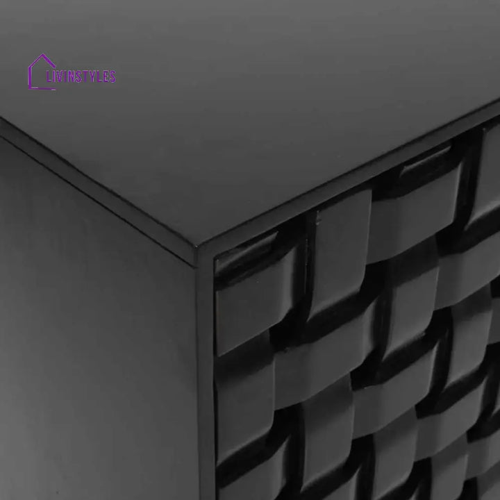 Ángela Woven Wooden 40’’ Sideboard Sideboards