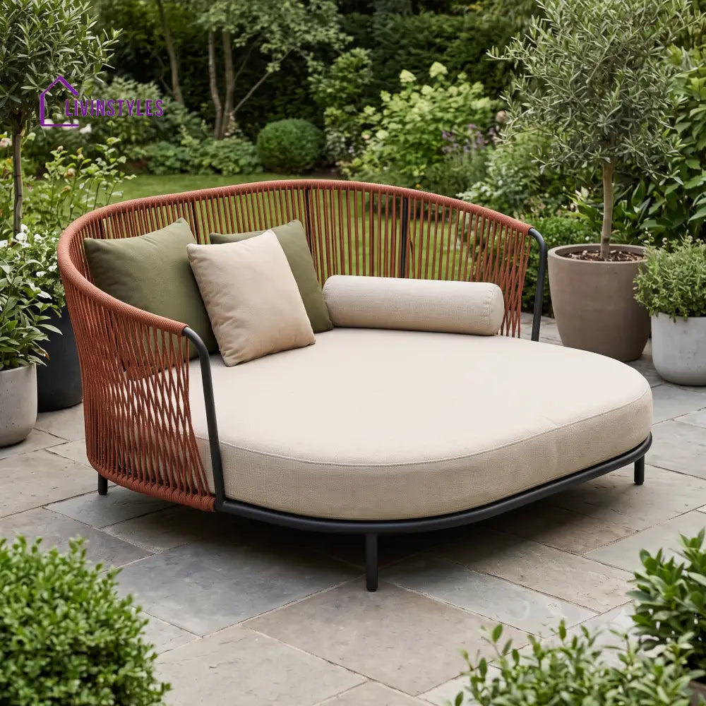 Angele Outdoor Day Bed | Garden Day Bed | Outdoor Day Beds for Villa