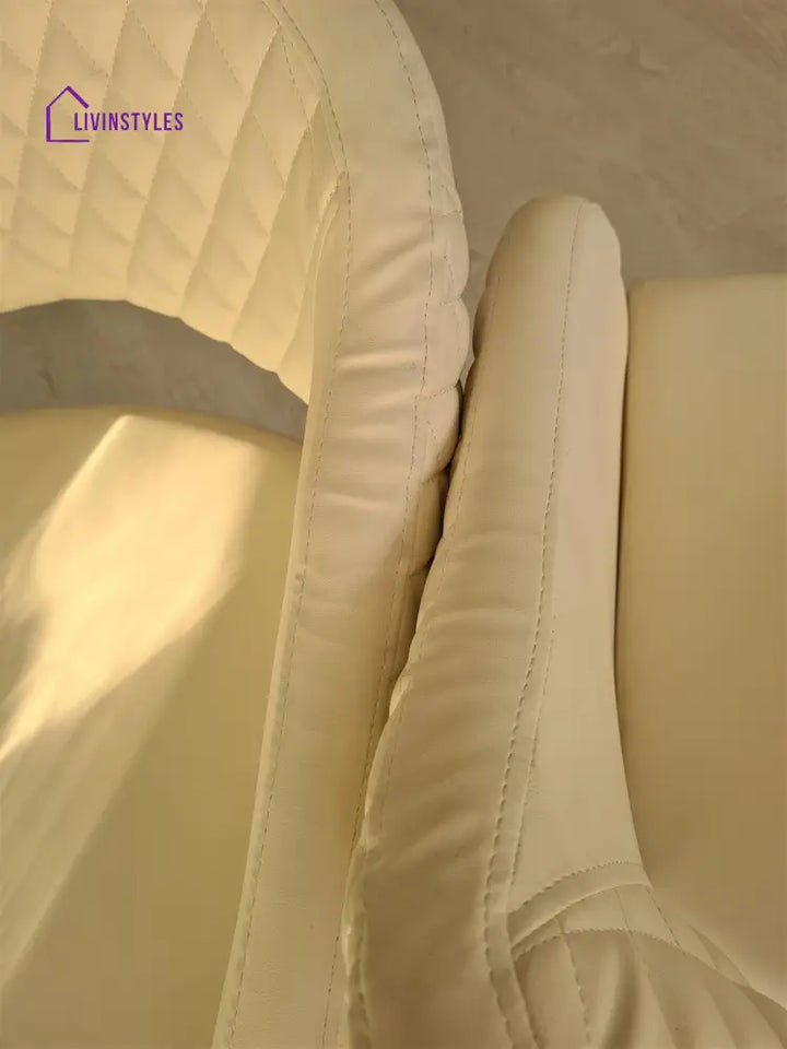 Angelina 6 Lucy Carver Dining Chairs White