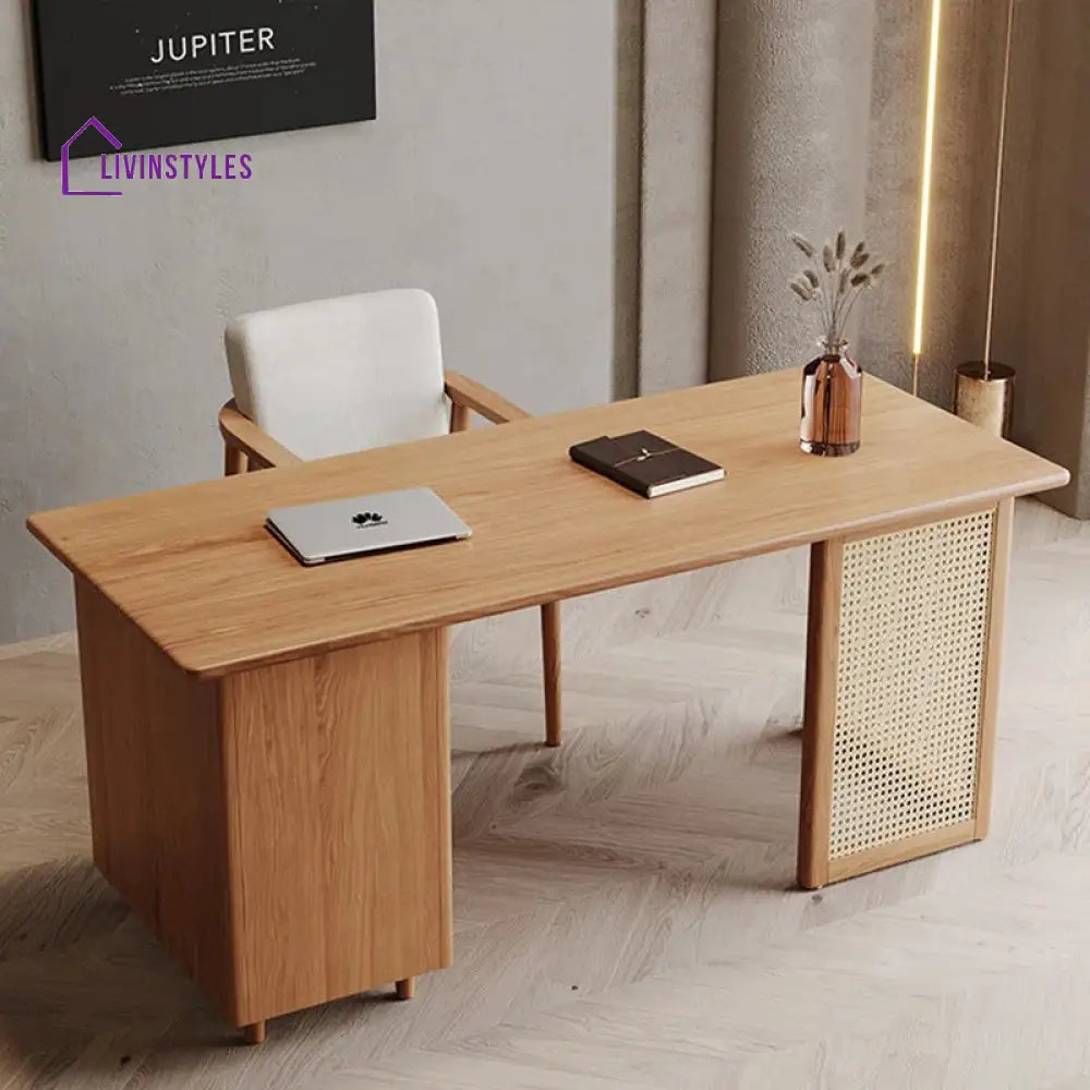 Angelina Solid Wood Study Table for Students