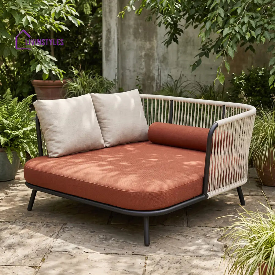 Angeline Outdoor Day Bed | Garden Day Bed | Outdoor Day Beds for Villa
