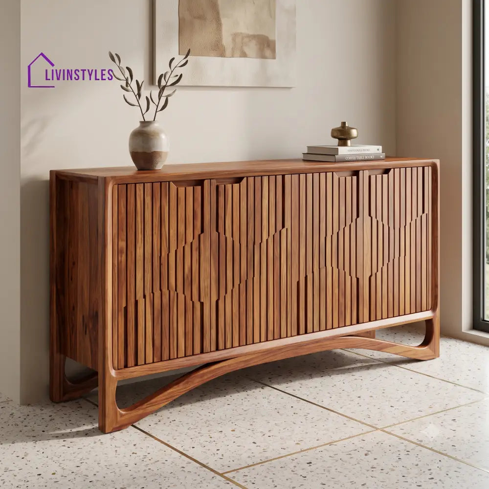 Anika Premium Wooden Sideboard and Cabinet for Living Room