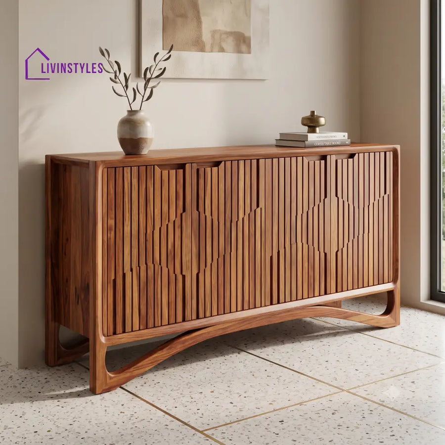 Anika Premium Wooden Sideboard and Cabinet for Living Room