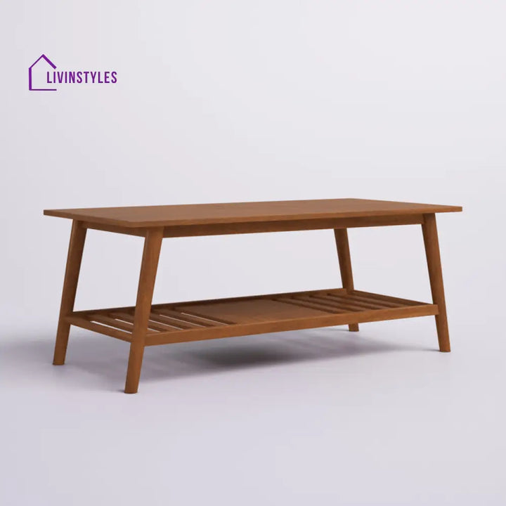 Aniket Solid Wood Coffee Table For Living Room