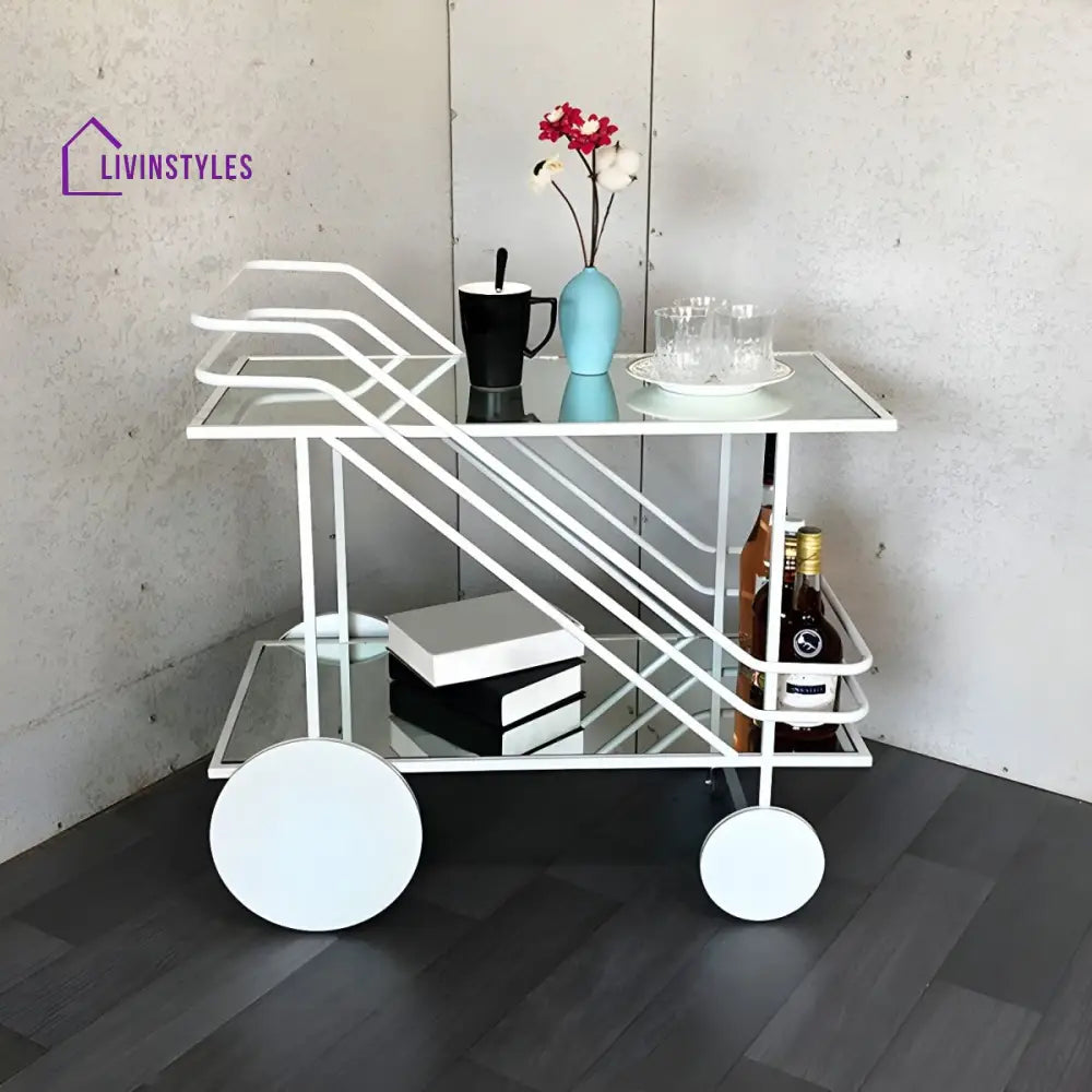 Aniket Stainless Steel Kitchen Trolley