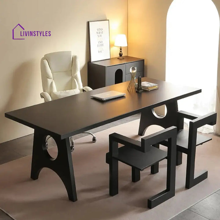 Anisim Solid Wood Study Table for Students