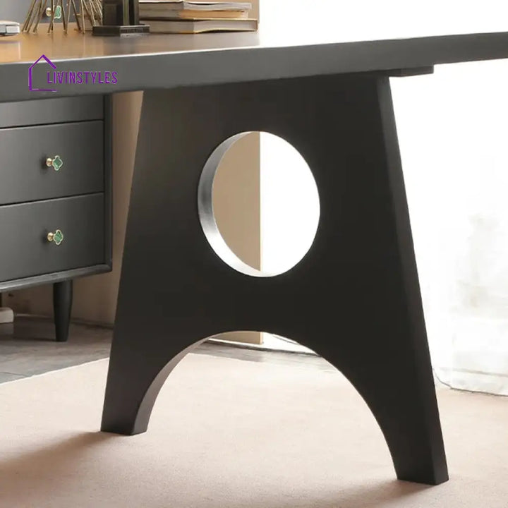 Anisim Solid Wood Study Table for Students