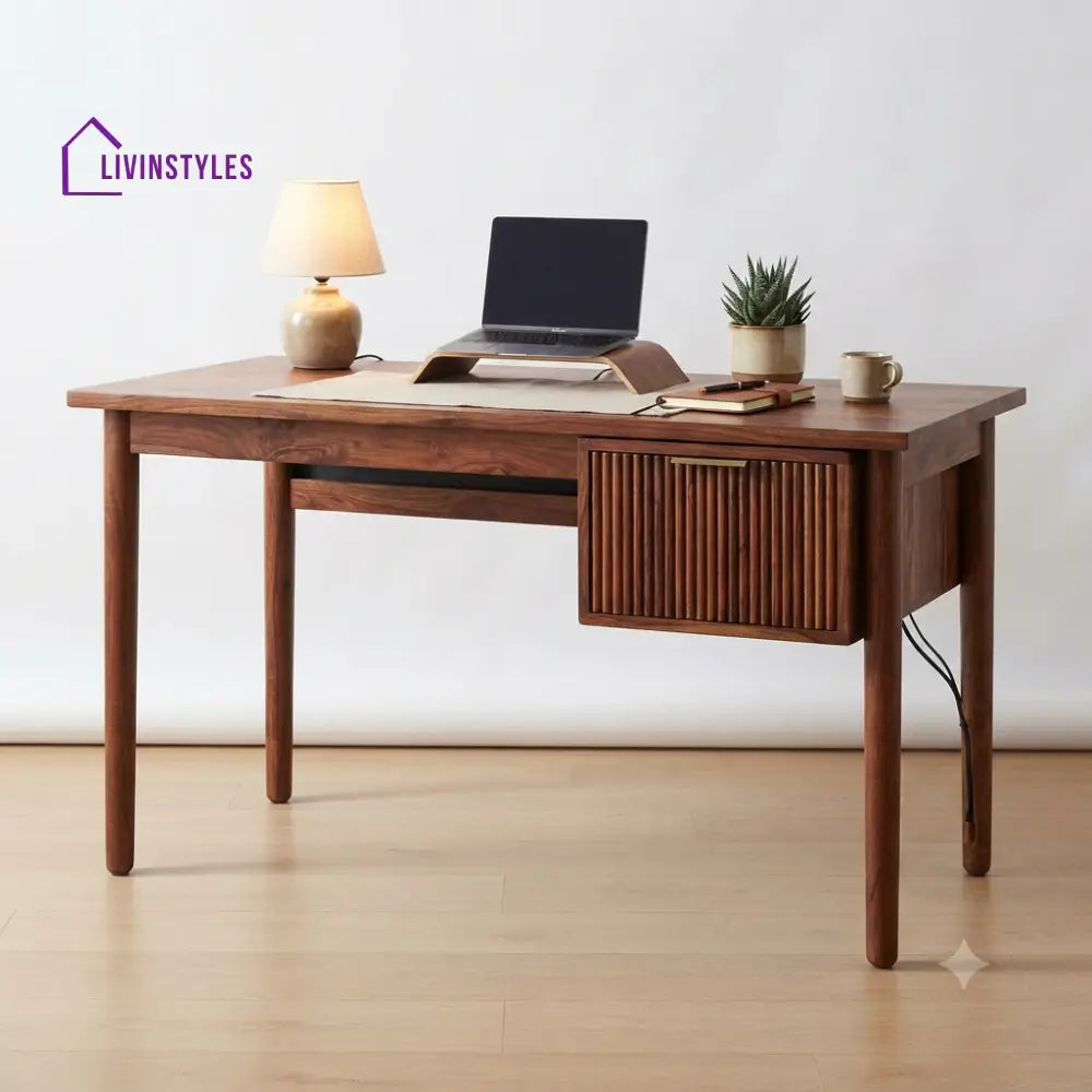 Anitha Sheesham Wood Study Table for Home | Wooden Study Table