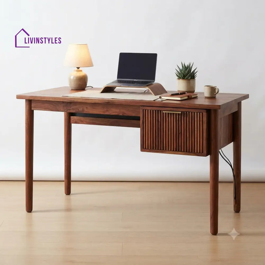 Anitha Sheesham Wood Study Table for Home | Wooden Study Table