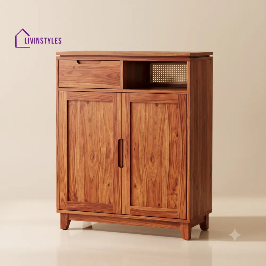 Anitha Wooden Shoe Rack for Home | Shoe Cabinet