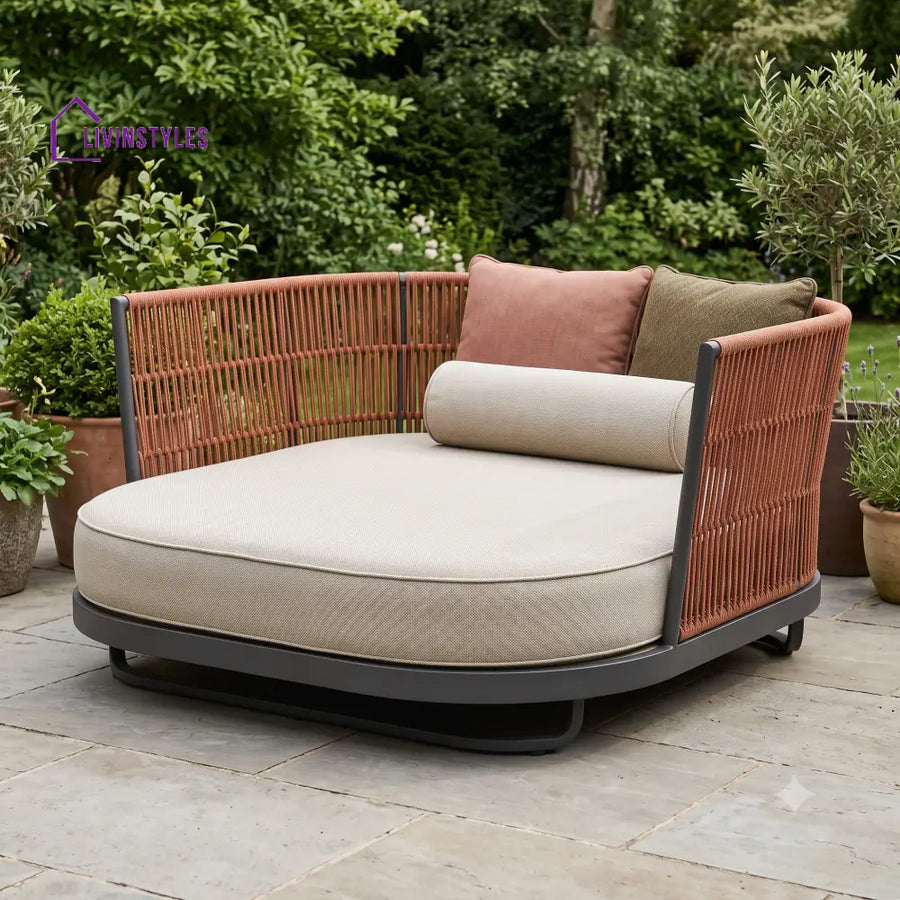 Anouk Outdoor Day Bed | Garden Day Bed | Outdoor Day Beds for Villa