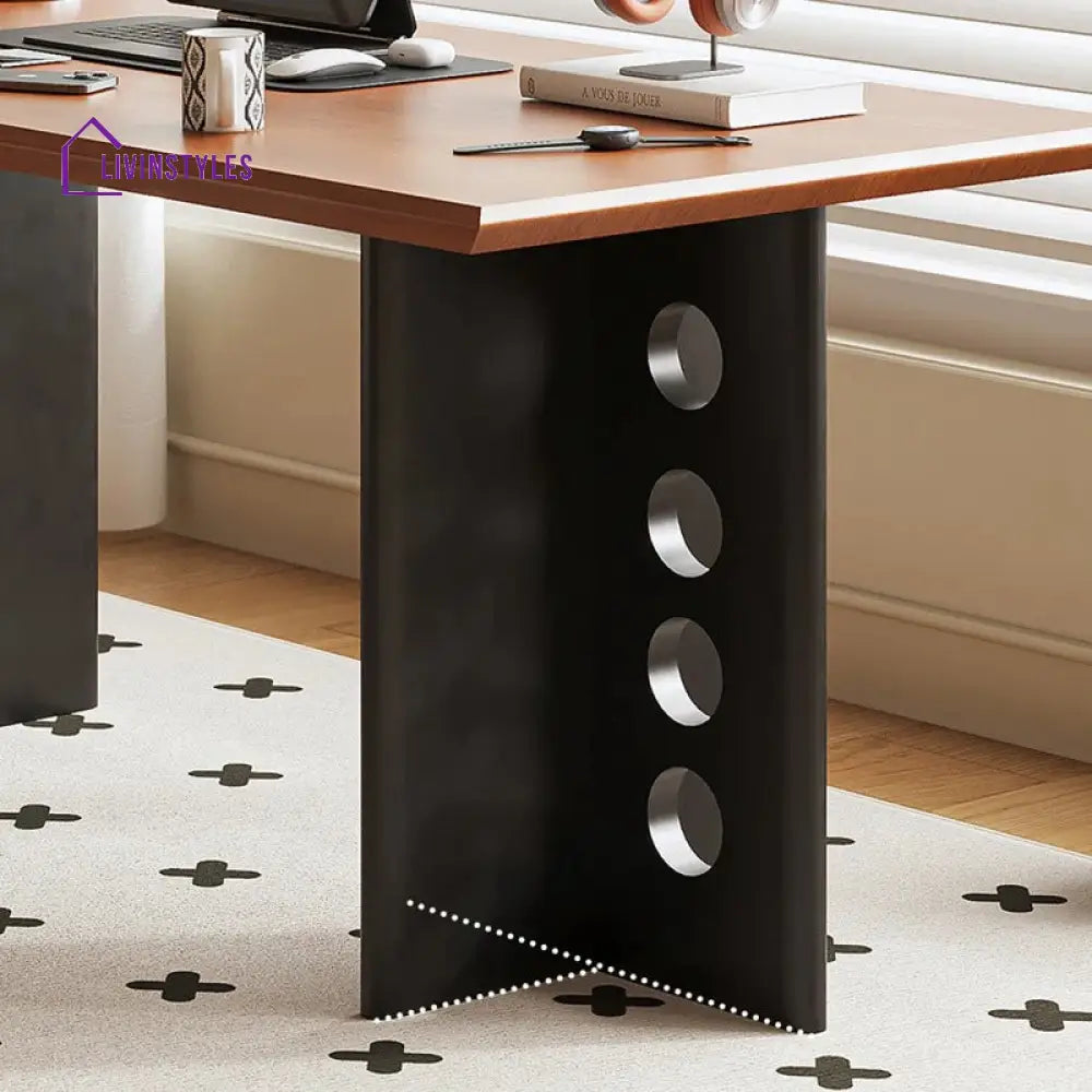 Anton Solid Wood Study Table for Students