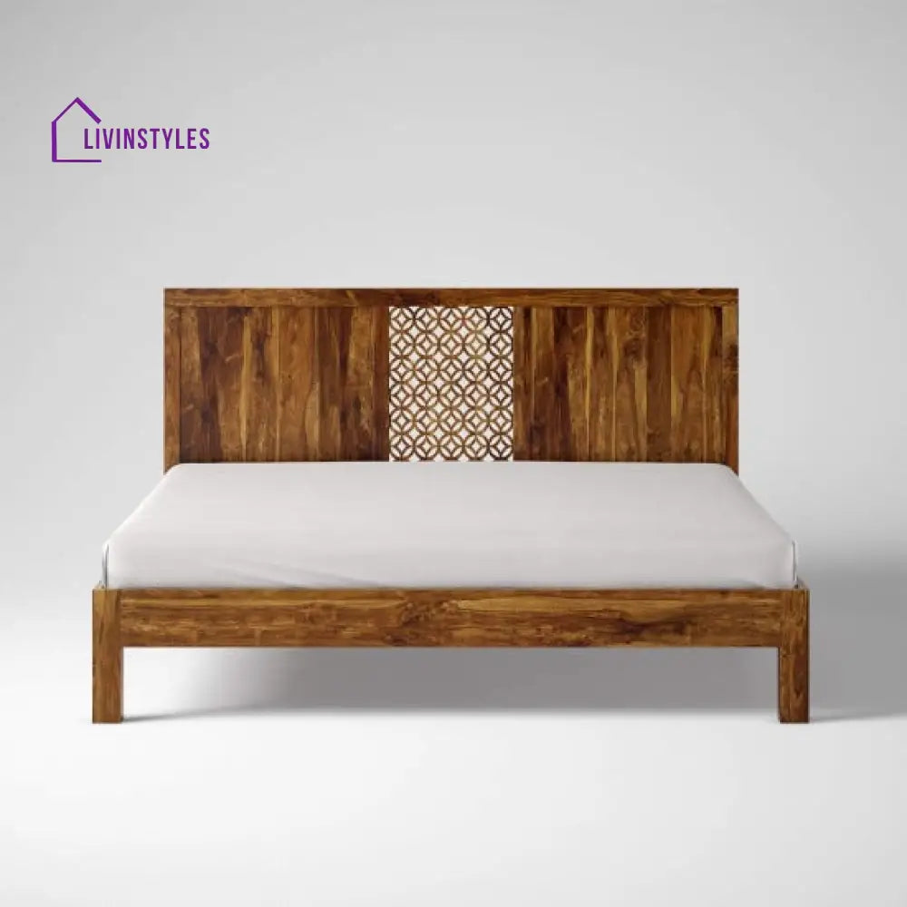 Anusha Sheesham Wood Non Storage Bed