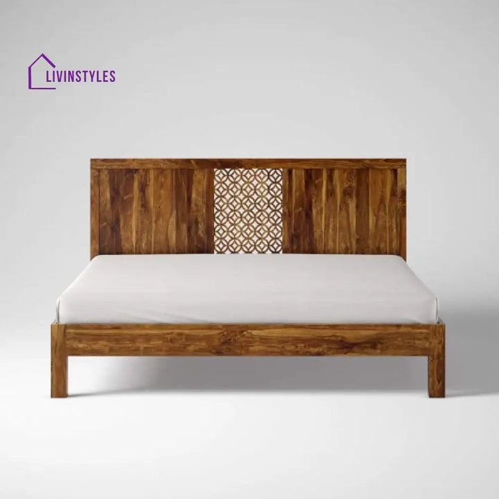 Anusha Sheesham Wood Non Storage Bed