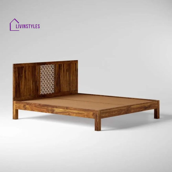 Anusha Sheesham Wood Non Storage Bed