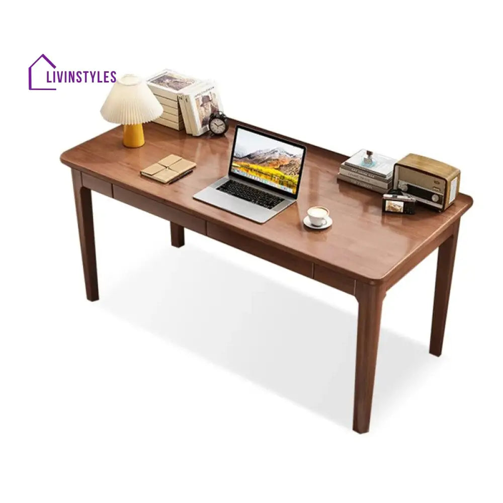 Anya Solid Wood Study Table for Students