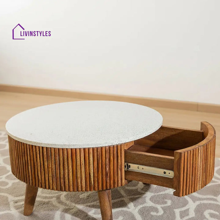 Apeksha Sheesham Wood Nesting Coffee Tables With Storage Set of 2