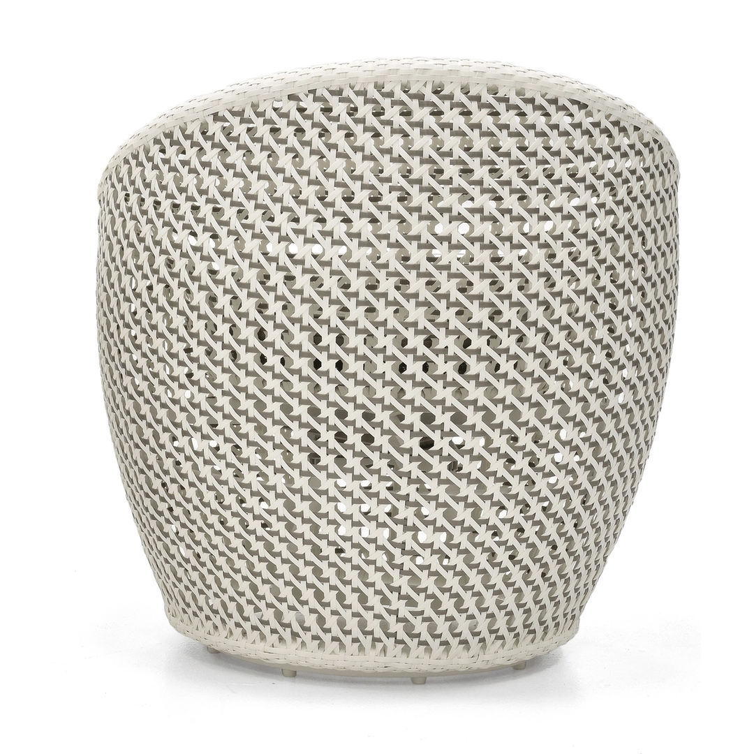 Wall Outdoor Patio Seating Set 2 Chairs and 1 Table Set (White + Silver)