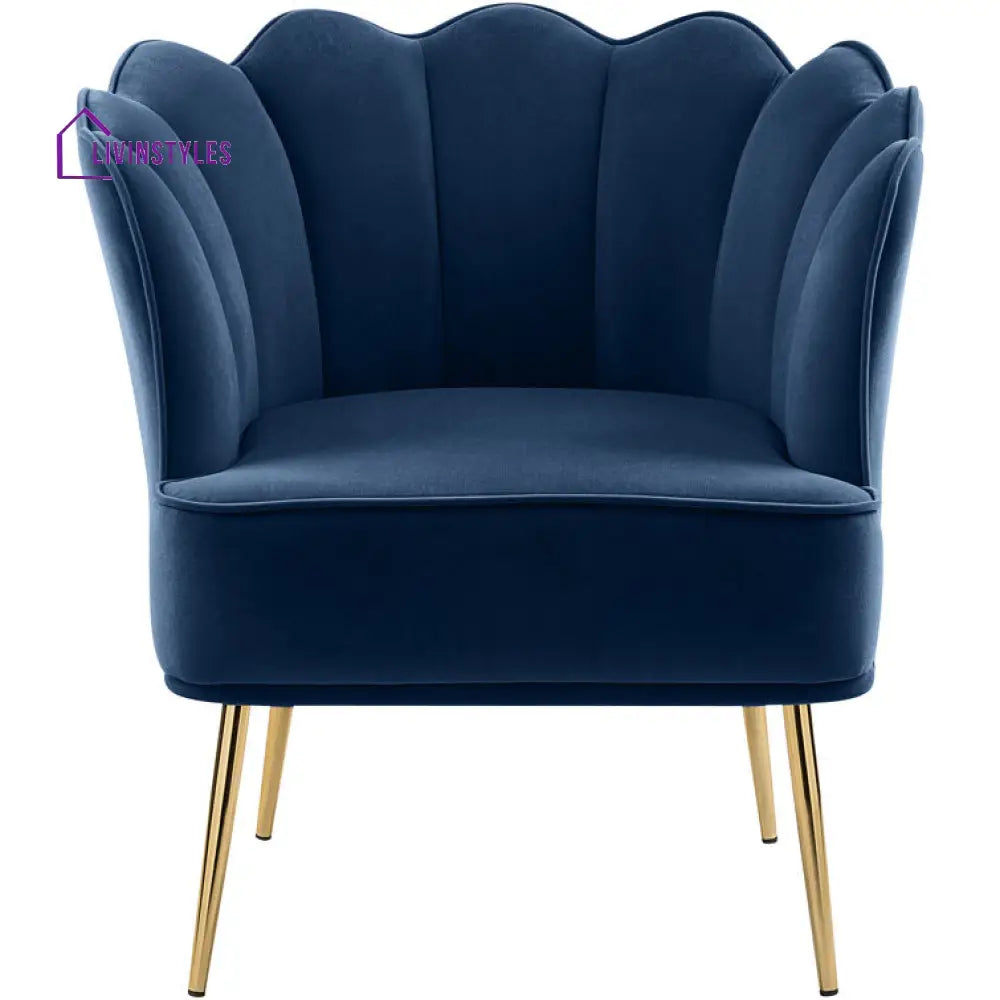 Araina Metal and Fabric Arm Chair | Living Room Chair | Lounge Chair