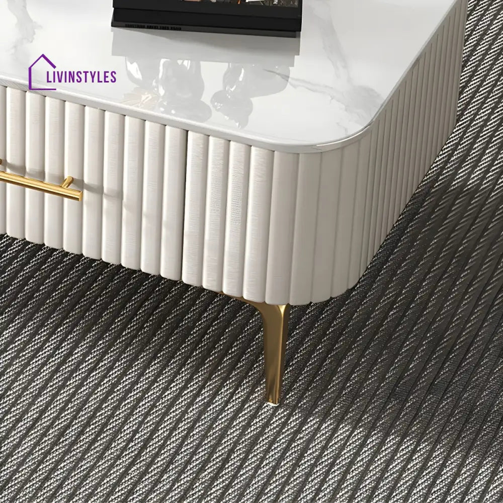 Aria Coffee Table for Living Room | Rectangle Shape