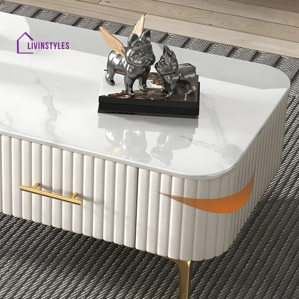 Aria Coffee Table for Living Room | Rectangle Shape