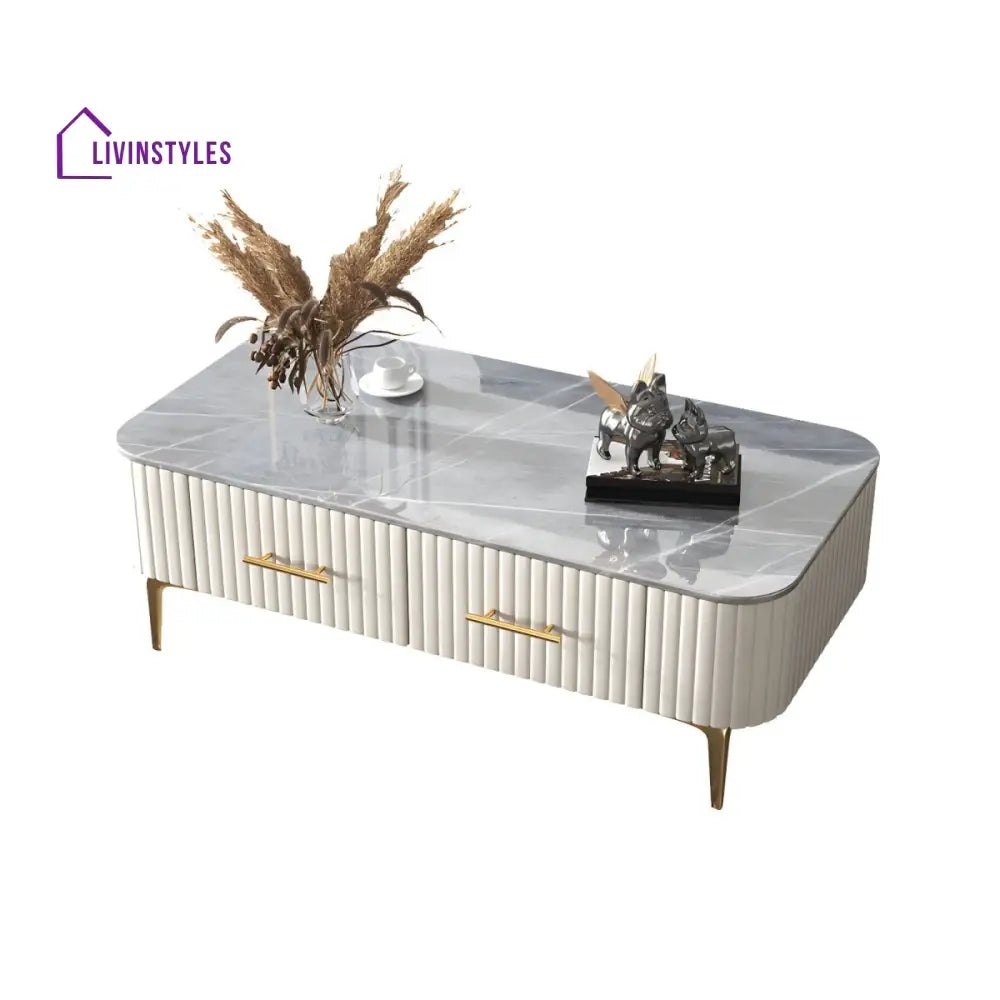 Aria Coffee Table for Living Room | Rectangle Shape