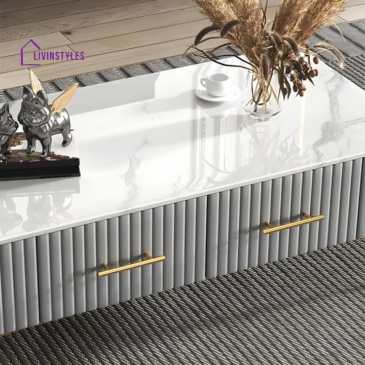 Aria Coffee Table for Living Room | Rectangle Shape