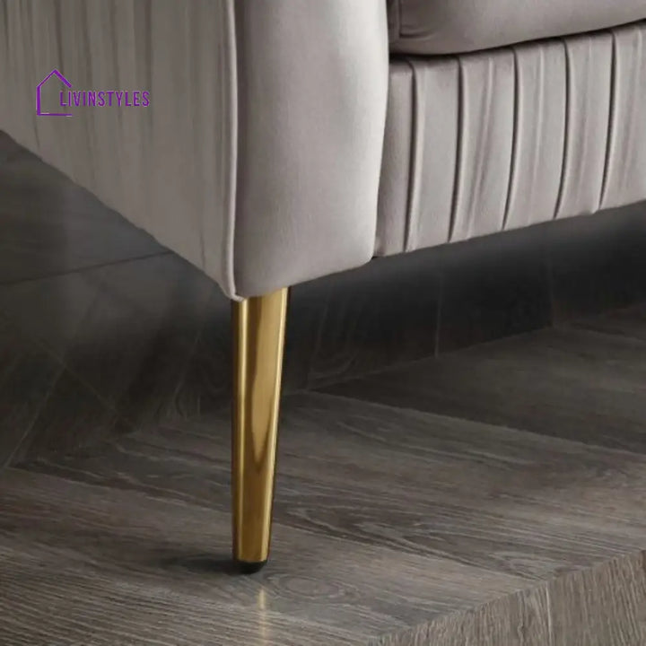 Arina 3 Seater Sofa in Grey colour for Living Room
