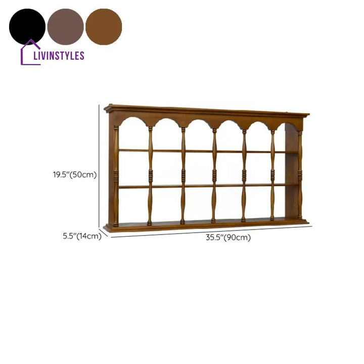 Arina Solid Wood Storage Shelves | Kitchen Shelves
