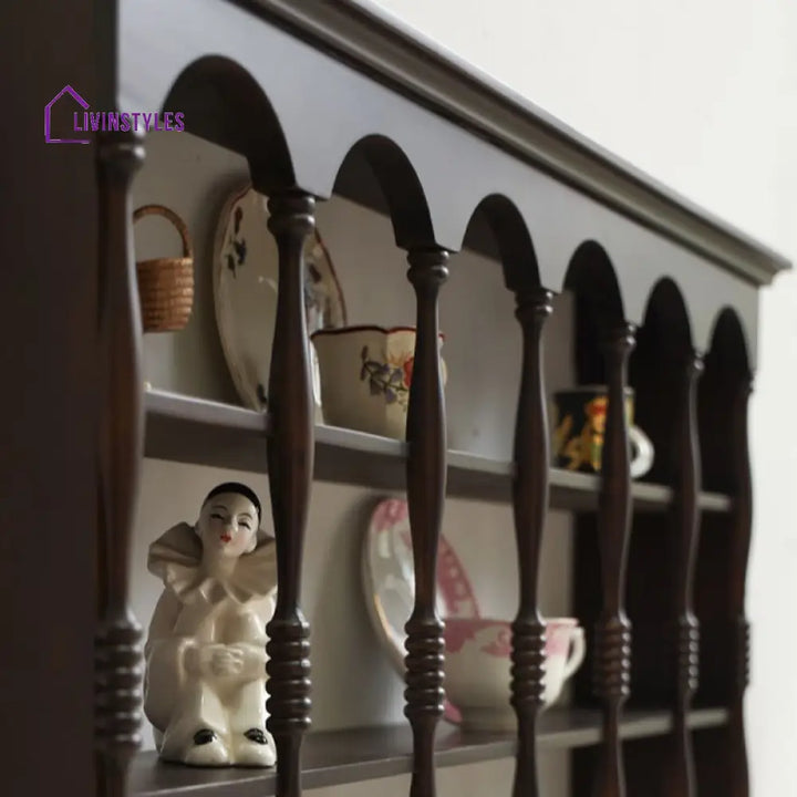 Arina Solid Wood Storage Shelves | Kitchen Shelves