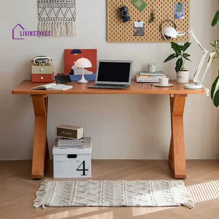 Arina Solid Wood Study Table for Students