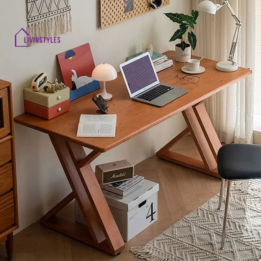 Arina Solid Wood Study Table for Students
