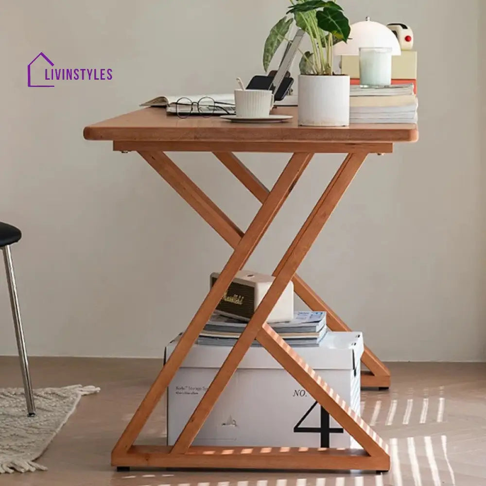 Arina Solid Wood Study Table for Students