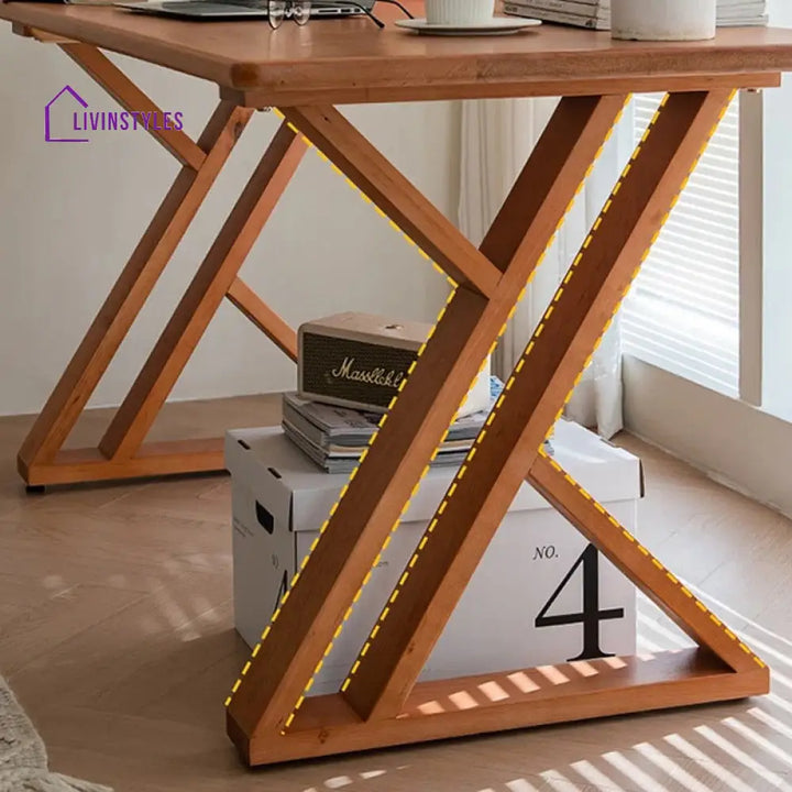 Arina Solid Wood Study Table for Students