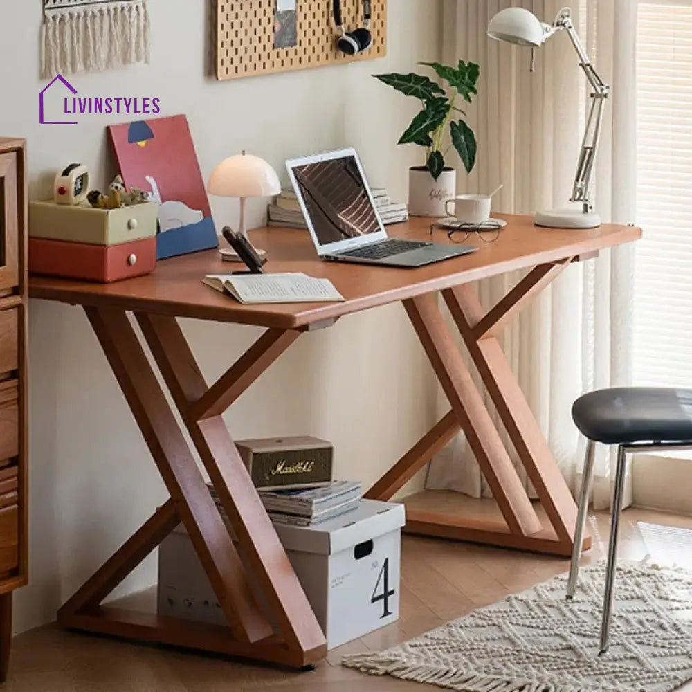 Arina Solid Wood Study Table for Students
