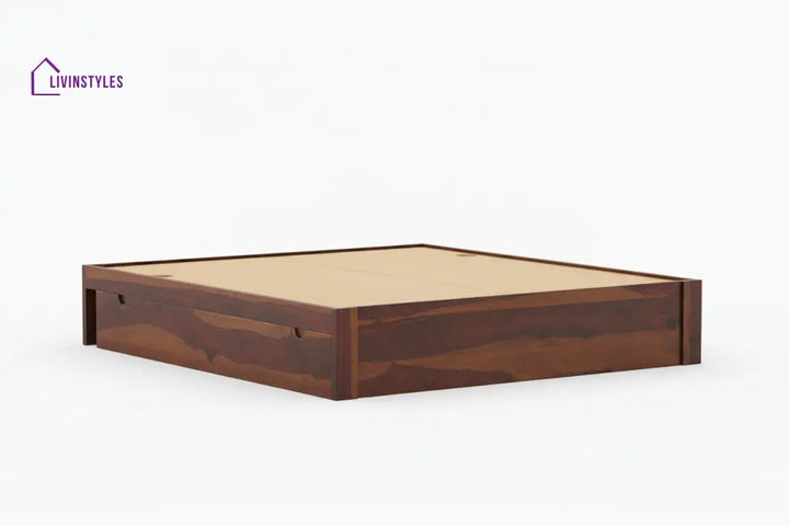 Aristeo Sheesham wood Drawer Storage Bed - King Size