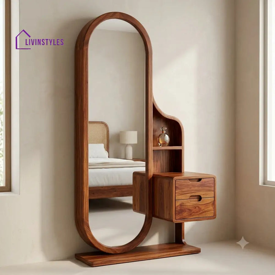 Armand Premium Solid Wood Dressing Table for Bedroom | New Designer Dressing Unit