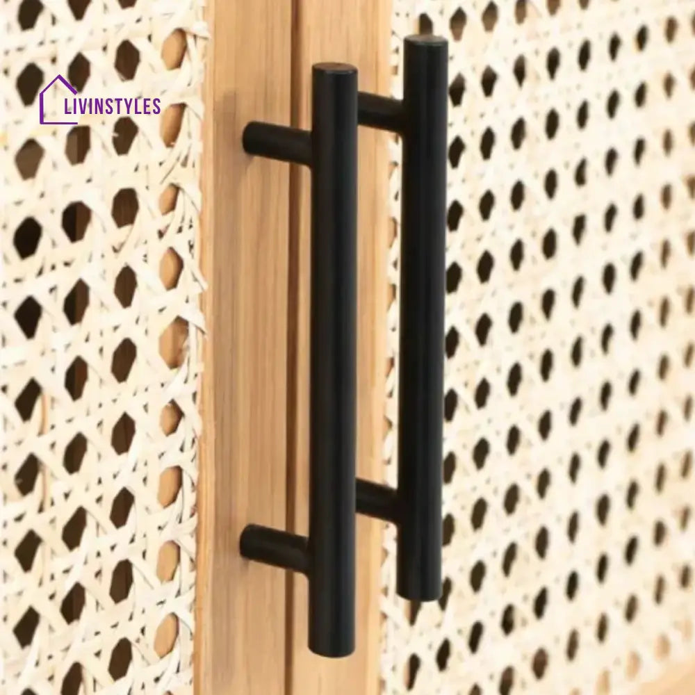 Arohi Mango Wood & Rattan TV Unit Natural