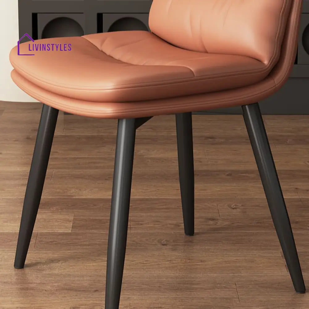 Arohini Metal Dining Chair | Stainless Steel