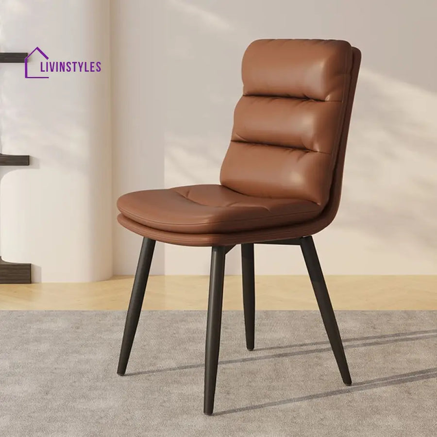 Arohini Metal Dining Chair | Stainless Steel