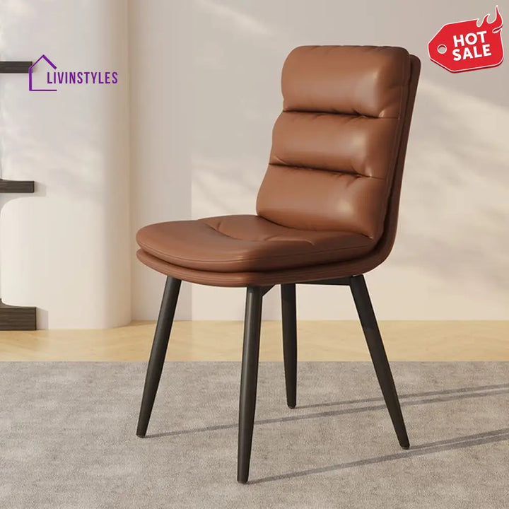 Arohini Metal Dining Chair | Stainless Steel
