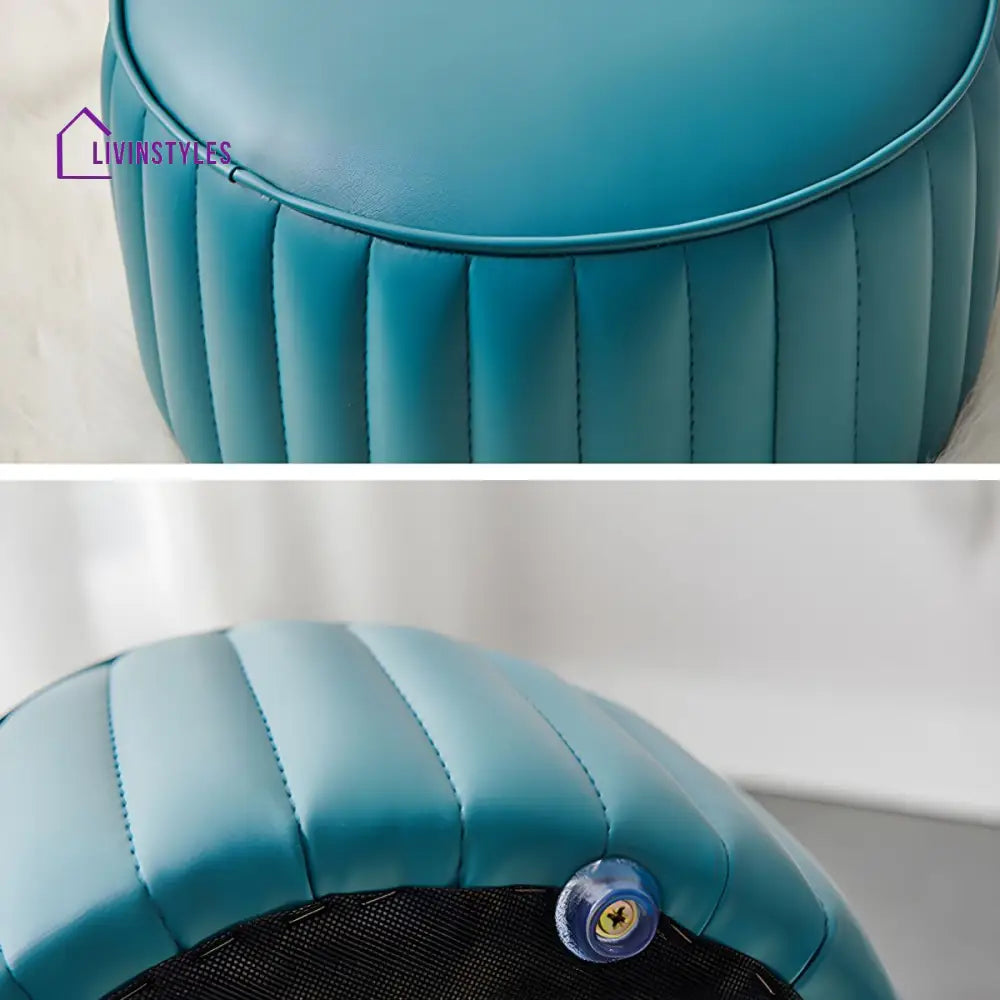 Arohita Living Room Ottoman | Faux Leather Fabric