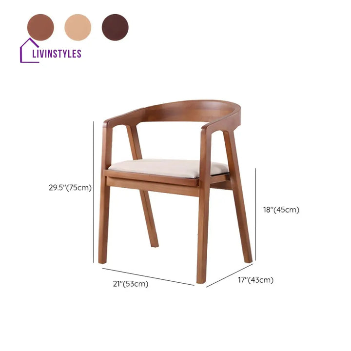 Arohita Wooden Dining Chair | Sheesham Wood