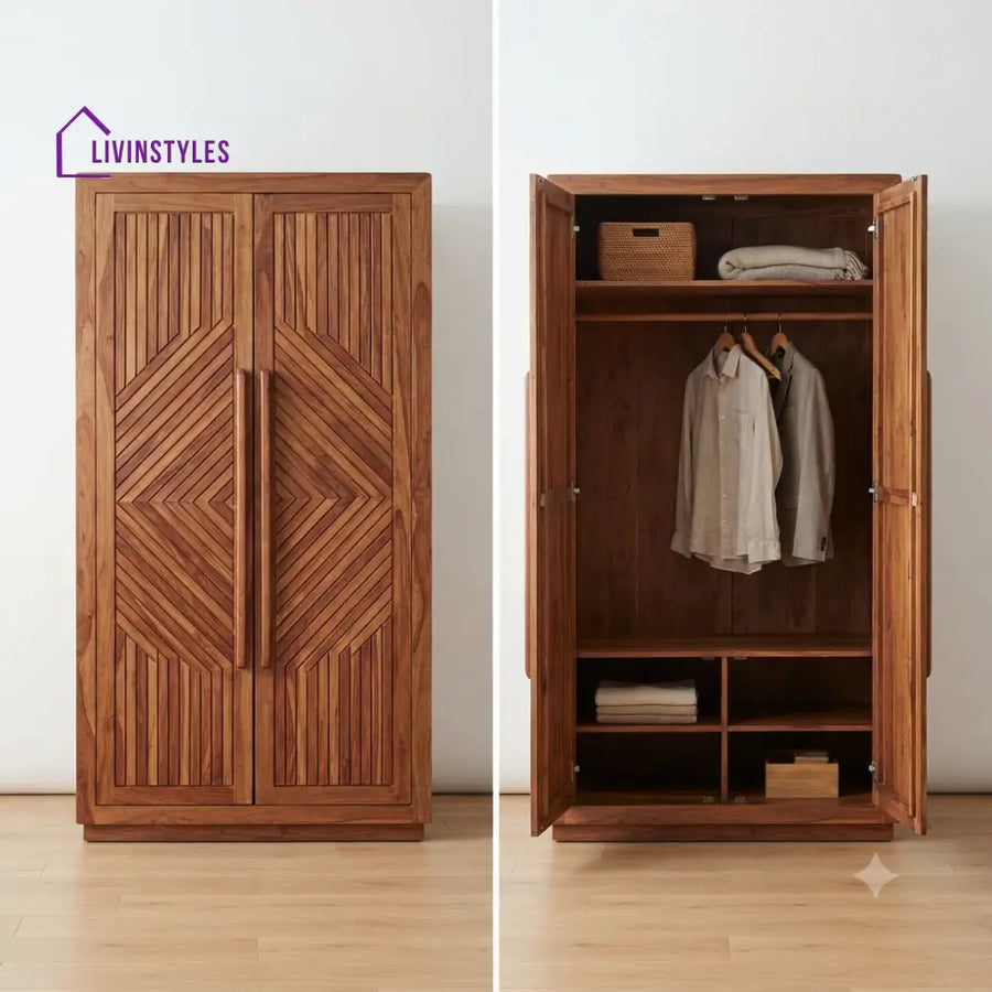 Arpita Wooden Wardrobe for Clothes | Cupboard for Clothes