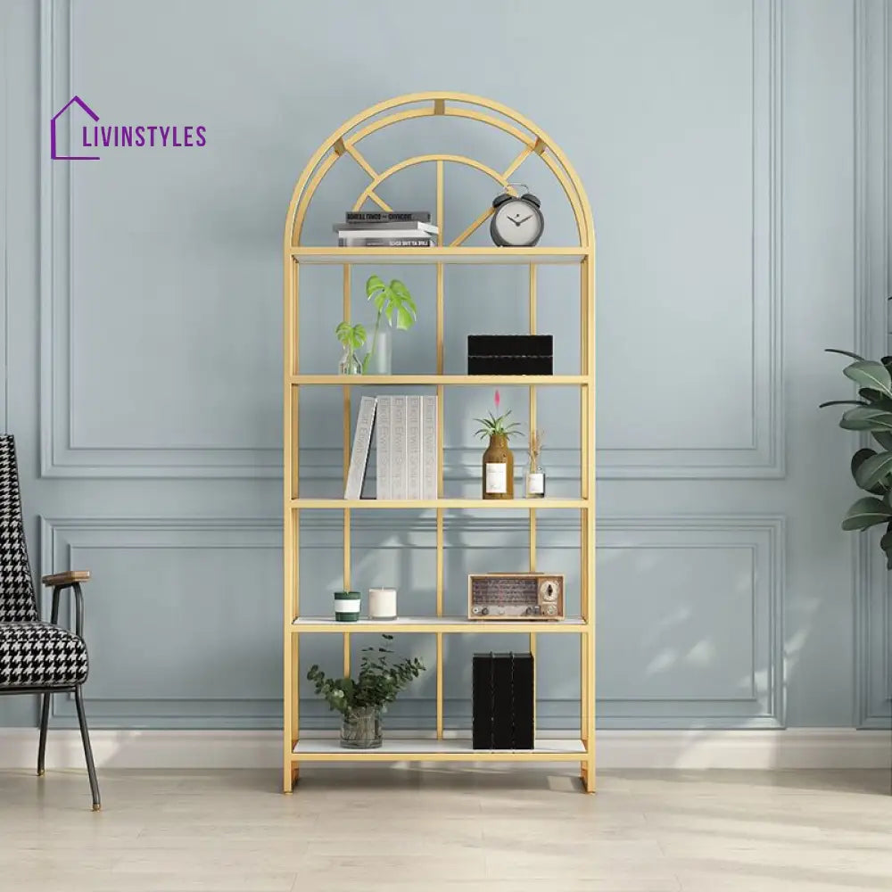 Arseny Stainless Steel Storage Shelves | Bookshelves