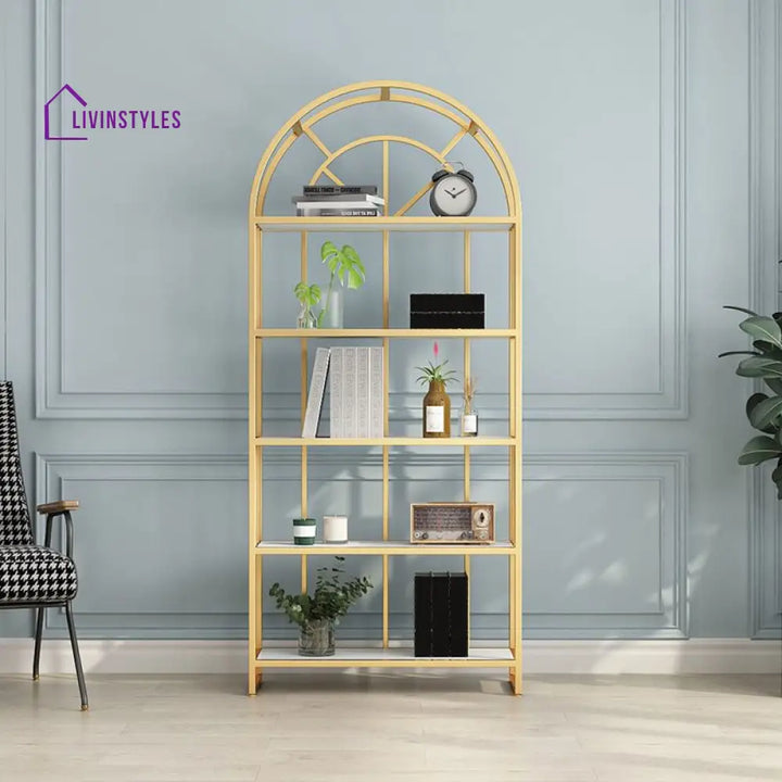 Arseny Stainless Steel Storage Shelves | Bookshelves