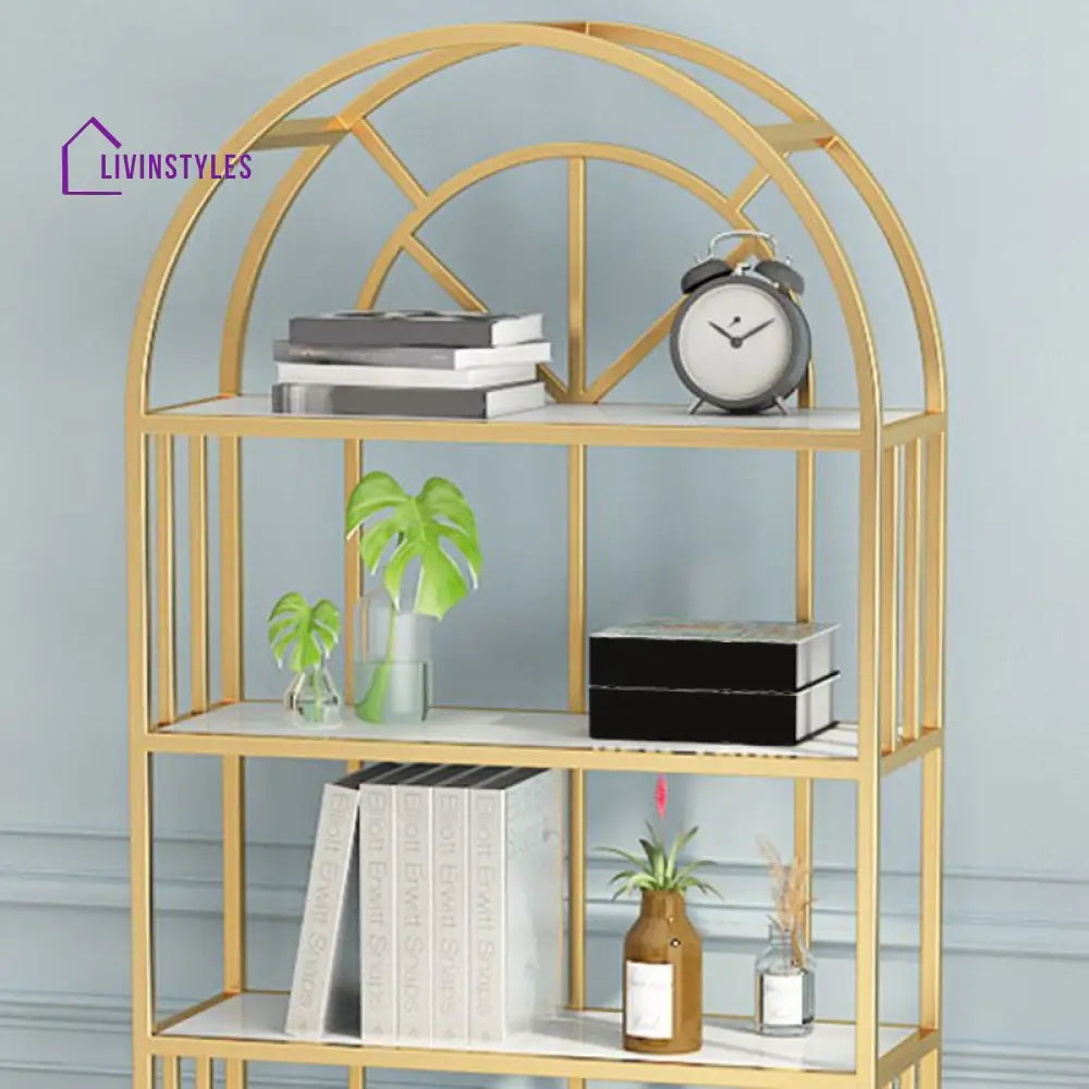 Arseny Stainless Steel Storage Shelves | Bookshelves