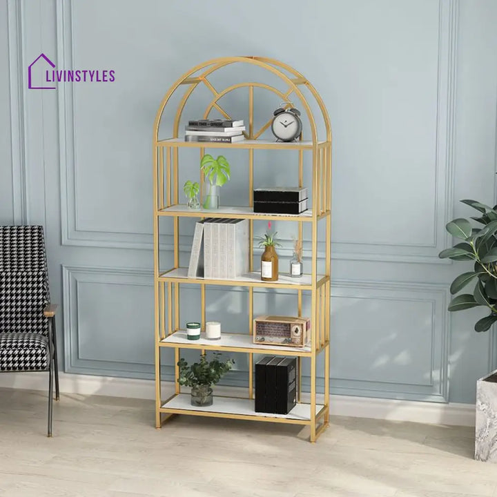 Arseny Stainless Steel Storage Shelves | Bookshelves