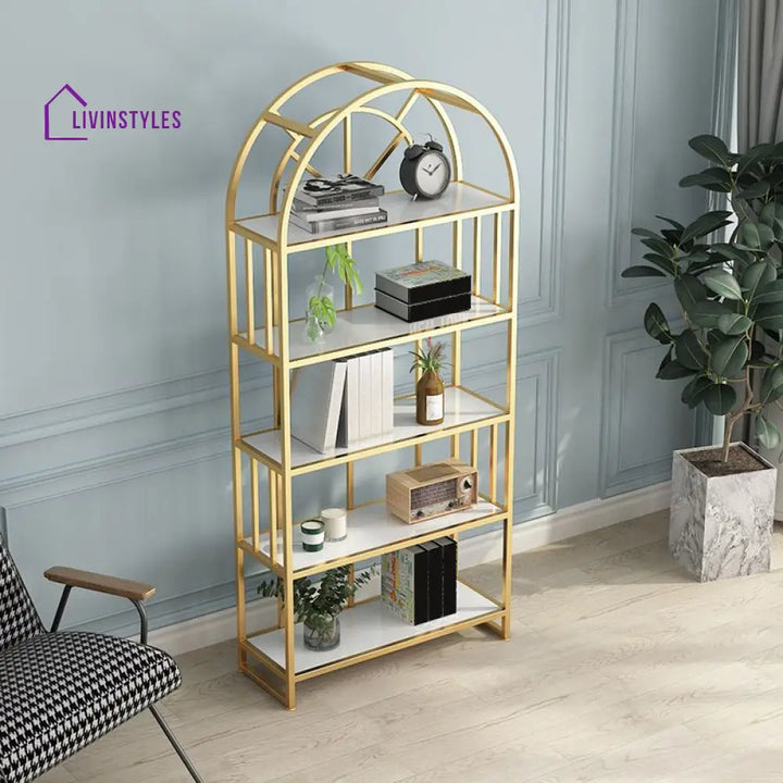 Arseny Stainless Steel Storage Shelves | Bookshelves